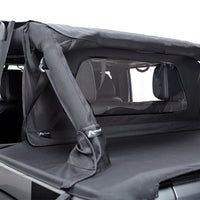 Rampage 2007-2018 Jeep Wrangler(JK) Windbreaker - Black Diamond - Exterior Styling