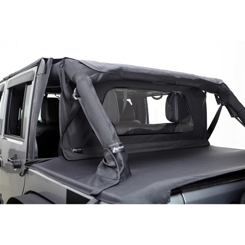 Rampage 2007-2018 Jeep Wrangler(JK) Windbreaker - Black Diamond - Exterior Styling
