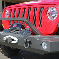 Rampage 2018-2019 Jeep Wrangler(JL) Sport 2-Door Front Trailguard Bumper - Black - Bumpers Grilles & Guards