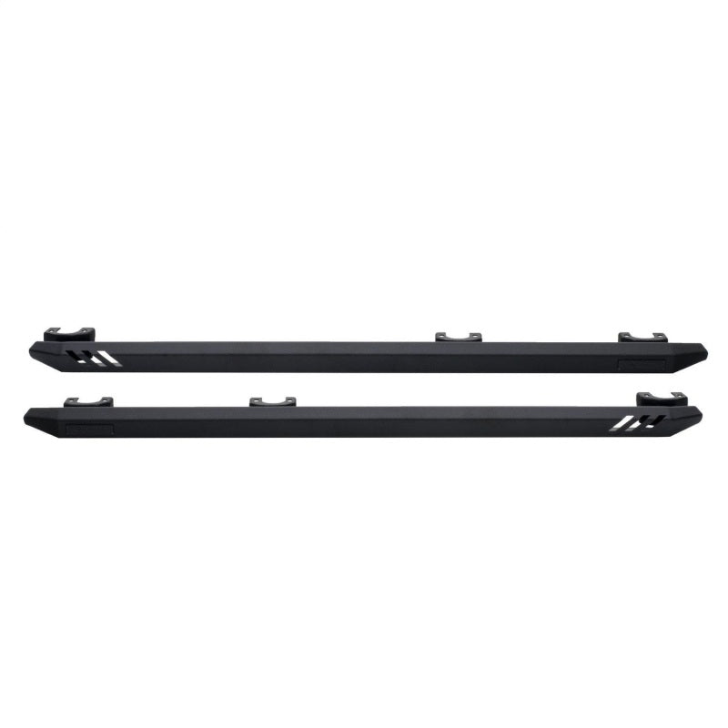 Rampage 2018-2019 Jeep Wrangler(JL) Sport 2-Door Rock Rail - Black - Nerf Bars & Running Boards
