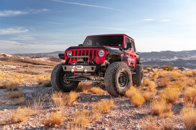 Rampage 2018-2021 Jeep Wrangler JL 4-Door Trailview Fastback - Black Diamond - Roofs & Roof Accessories