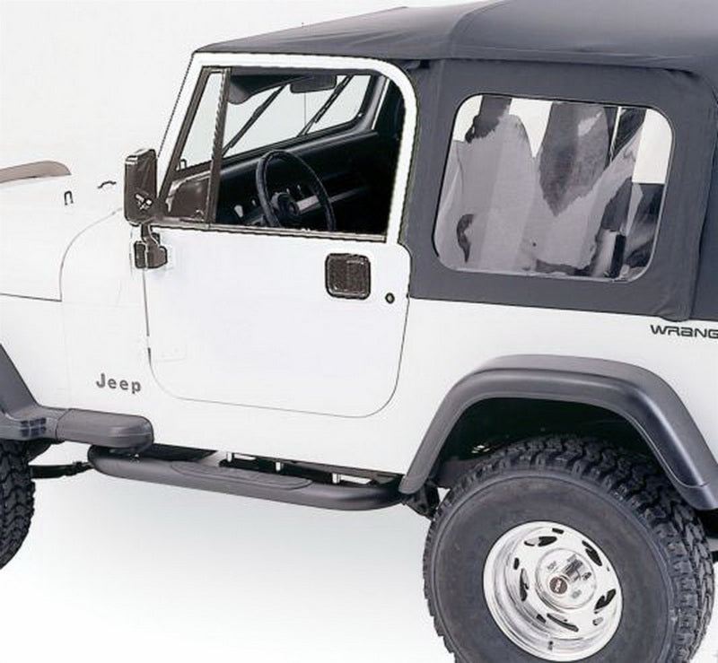 Rampage 86-95 Jeep Wrangler CJ7/YJ Complete Top - Black Diamond - Roofs & Roof Accessories