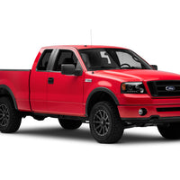 Raxiom 04-08 Ford F-150 Dual LED Halo Projector Headlights- Black Housing (Clear Lens) - Lights