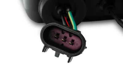 Raxiom 04-08 Ford F-150 Dual LED Halo Projector Headlights- Black Housing (Clear Lens) - Lights