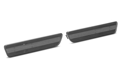 Raxiom 05-09 Ford Mustang Axial Series LED Side Markers (Smoked) - Lights
