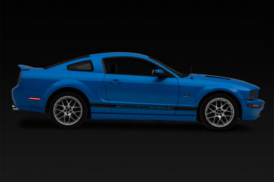 Raxiom 05-09 Ford Mustang Axial Series LED Side Markers (Smoked) - Lights