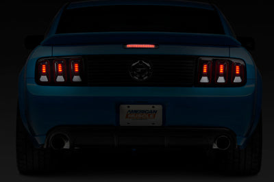 Raxiom 05-09 Ford Mustang Axial Series LED Third Brake Light (Smoked) - Lights