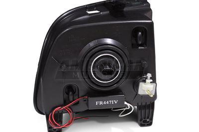 Raxiom 05-09 Ford Mustang GT V6 Axial Series CCFL Halo Projector Headlight- Blk Housing (Smkd Lens) - Lights