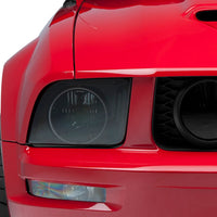 Raxiom 05-09 Ford Mustang GT V6 Axial Series CCFL Halo Projector Headlight- Blk Housing (Smkd Lens) - Lights