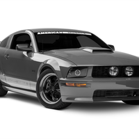 Raxiom 05-09 Ford Mustang Halogen 2010 Style LED Halo Headlights-Blk Hsng(Clear Lens/Excludes GT500) - Lights