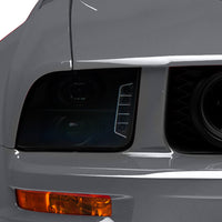 Raxiom 05-09 Ford Mustang w/ Halogen LED Halo Prjctr Headlights-Blk Hsng(Smoked Lens Exclude GT500) - Lights
