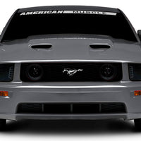 Raxiom 05-09 Ford Mustang w/ Halogen LED Halo Prjctr Headlights-Blk Hsng(Smoked Lens Exclude GT500) - Lights