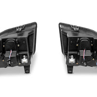 Raxiom 05-09 Ford Mustang w/ Halogen LED Halo Prjctr Headlights-Blk Hsng(Smoked Lens Exclude GT500) - Lights
