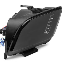 Raxiom 05-09 Ford Mustang w/ Halogen LED Halo Prjctr Headlights-Blk Hsng(Smoked Lens Exclude GT500) - Lights