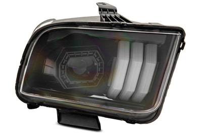 Raxiom 05-09 Ford Mustang w/ Halogen Prjctor Headlights- Black Housing (Clear Lens) (No GT500) Lights