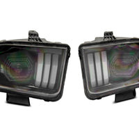 Raxiom 05-09 Ford Mustang w/ Halogen Prjctor Headlights- Black Housing (Clear Lens) (No GT500) Lights