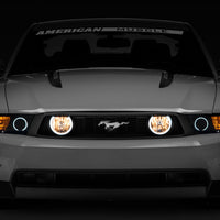 Raxiom 05-12 Ford Mustang GT LED Halo Fog Lights (Chrome)
