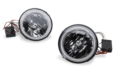 Raxiom 05-12 Ford Mustang GT LED Halo Fog Lights (Chrome)