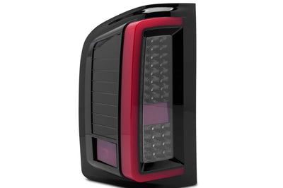 Raxiom 07-13 Chevy Silverado 1500 G2 LED Tail Lights- Black Housing (Clear Lens) - Lights