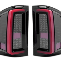 Raxiom 07-13 Chevy Silverado 1500 G2 LED Tail Lights- Black Housing (Clear Lens) - Lights