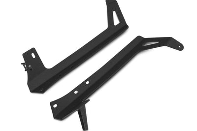 Raxiom 07-18 Jeep Wrangler JK 50-Inch LED Light Bar Windshield Mount w/ Auxiliary Bracket - Lights