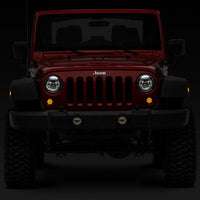 Raxiom 07-18 Jeep Wrangler JK Axial Series LED Amber Turn Signals (Smoked) - Lights