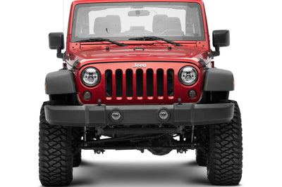 Raxiom 07-18 Jeep Wrangler JK Axial Series LED Amber Turn Signals (Smoked) - Lights
