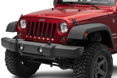 Raxiom 07-18 Jeep Wrangler JK Axial Series LED Amber Turn Signals (Smoked) - Lights