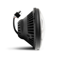 Raxiom 07-18 Jeep Wrangler JK Axial Series LED Headlights- Black Housing (Clear Lens) - Lights