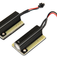 Raxiom 07-18 Jeep Wrangler JK Axial Series LED Turn Signals w/ Halo (Smoked) - Lights