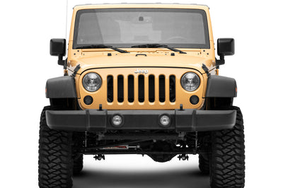Raxiom 07-18 Jeep Wrangler JK Axial Series LED Turn Signals w/ Halo (Smoked) - Lights