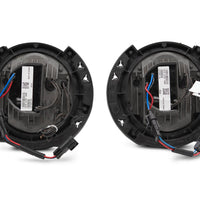 Raxiom 07-18 Jeep Wrangler JK LED Halo Headlights- Black Housing (Clear Lens) - Lights