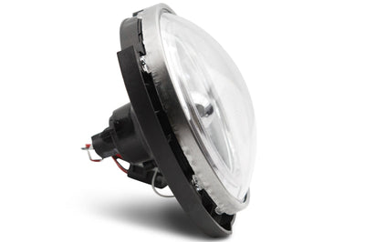 Raxiom 07-18 Jeep Wrangler JK LED Halo Headlights- Chrome Housing (Clear Lens) - Lights