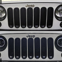 Raxiom 07-18 Jeep Wrangler JK LED Halo Headlights- Chrome Housing (Clear Lens) - Lights