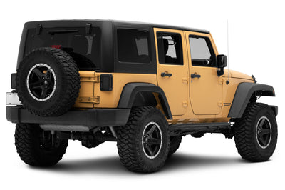 Raxiom 07-18 Jeep Wrangler JK LED Tail Lights- Black Housing (Smoked Lens) - Lights