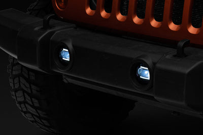Raxiom 07-22 Jeep Wrangler JK/JL Axial Series LED Fog Lights