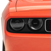 Raxiom 08-14 Dodge Challenger Halo Projctr Headlights w/Sequential Turn Signals-Blk Hsng(Clear Lens) - Lights