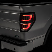 Raxiom 09-14 Ford F-150 G2 LED Tail Lights- Chrome Housing (Smoked Lens) (Styleside) - Lights