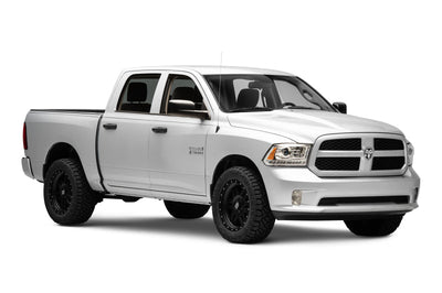 Raxiom 09-18 Dodge RAM 1500 LED Halo Headlights w/ Swtchbck Turn Signals- Chrome Hsng (Clear Lens) - Lights