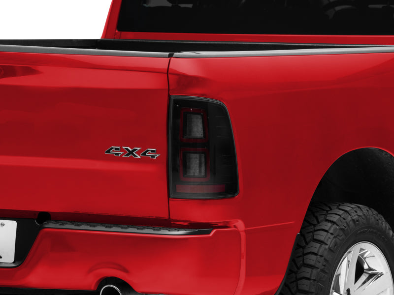 Raxiom 09-18 Dodge RAM 1500 LED Tail Lights- Black Housing (Smoked Lens) - Lights