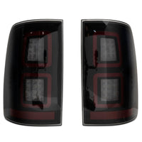 Raxiom 09-18 Dodge RAM 1500 LED Tail Lights- Black Housing (Smoked Lens) - Lights