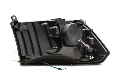 Raxiom 09-18 RAM 1500 LED Halo Projector Headlights- Black Housing (Clear Lens) - Lights