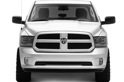 Raxiom 09-18 RAM 1500 LED Projector Headlights w/ Switchback Turn Signals- Blk Housing (Clear Lens) - Lights