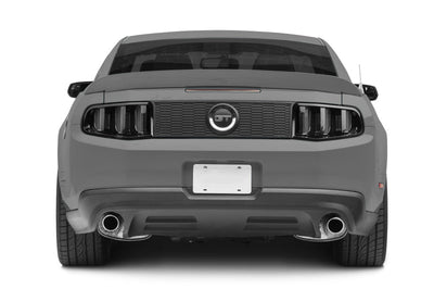 Raxiom 10-12 Ford Mustang Vector V2 LED Tail Lights - Gloss Black Housing (Clear Lens)