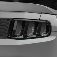 Raxiom 10-12 Ford Mustang Vector V2 LED Tail Lights - Gloss Black Housing (Clear Lens)