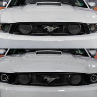 Raxiom 10-12 Ford Mustang w/ Headlights CCFL Halo Projector Headlights- Black Housing (Clear Lens) - Lights