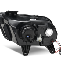 Raxiom 10-12 Ford Mustang w/ Headlights CCFL Halo Projector Headlights- Black Housing (Clear Lens) - Lights