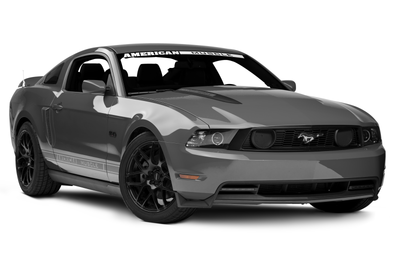 Raxiom 10-12 Ford Mustang w/ Headlights CCFL Halo Projector Headlights- Black Housing (Clear Lens) - Lights
