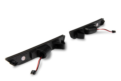 Raxiom 10-14 Ford Mustang Axial Series LED Side Marker Lights (Smoked)