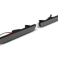 Raxiom 10-14 Ford Mustang Axial Series LED Side Marker Lights (Smoked)